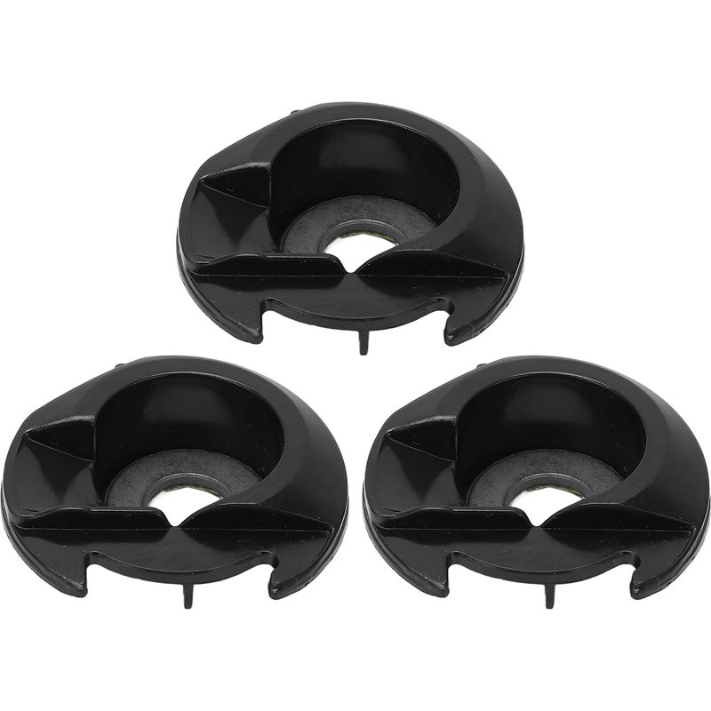 Glänzend Schwarze, Robuste Spulenkapsel, 3-teilig, Für Nähmaschine 505a/508/700