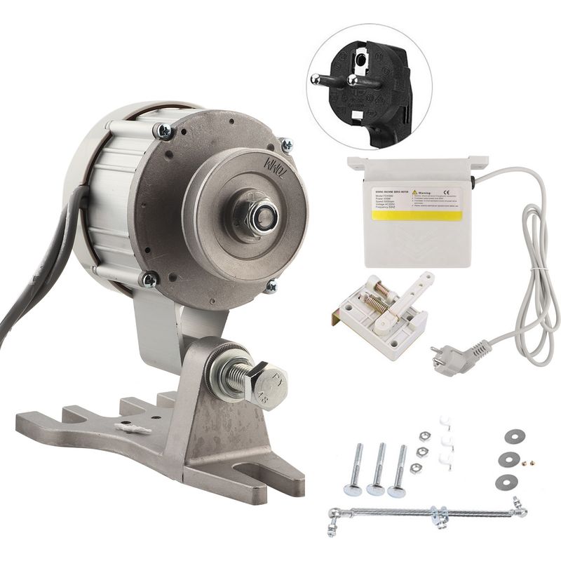Industrienähmaschinenmotor, 550-w-bürstenloser Servomotor, 200–5500 U/min, Energiesparend, 220-v-eu-stecker