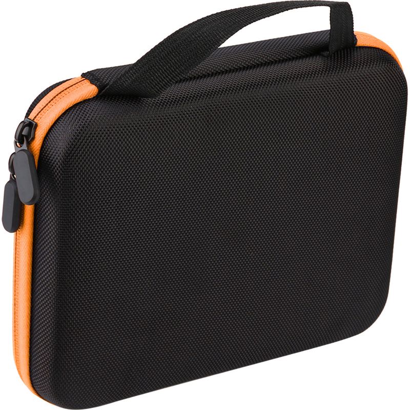 Tragbare Aufbewahrungsbox Mit 63 Fächern Für Ätherische Öle Zur Aromatherapie (orange)