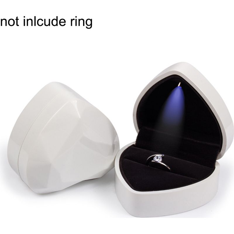 Runde Schmuckschatulle, Aufbewahrungsbox, Wohnaccessoire, Ideales Geschenk Für Einen Heiratsantrag.