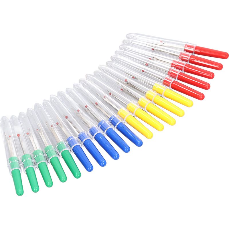 Set Mit 20 Nahttrennern Aus Edelstahl, Ergonomischem Rotem Griff, Mini-fadenabschneider Für Näh- Und Stickarbeiten