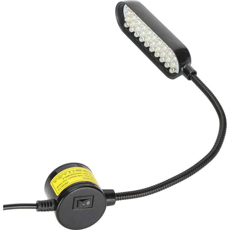 Led-nähmaschinenlampe, 360° Verstellbar, Mit Magnet Für Den Schlauch Und Eu-stecker.