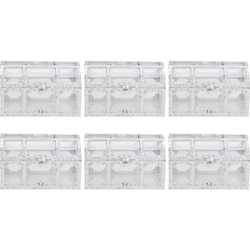 Set Mit 12 Durchbrochenen Bonbondosen, Schokoladenschachteln, Geschenkboxen Für Leckereien, Aufbewahrungsboxen, Hochzeitsgeschenken, Silber