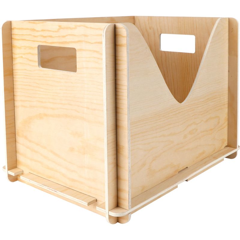 Aufbewahrungsbox Aus Rohholz Für Bastelarbeiten, Sammlerstücke Und Wohnaccessoires