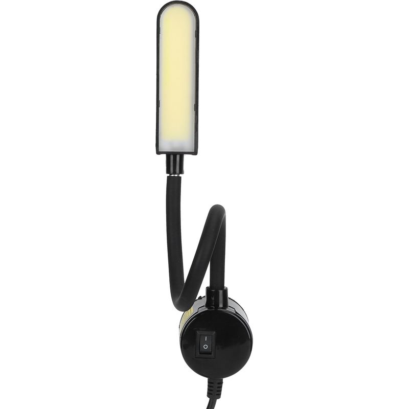 6w 30led Cob Led-nähmaschinenleuchte, Helle Beleuchtung, Magnetfuß, Eu-stecker, Ac/dc 85-265v