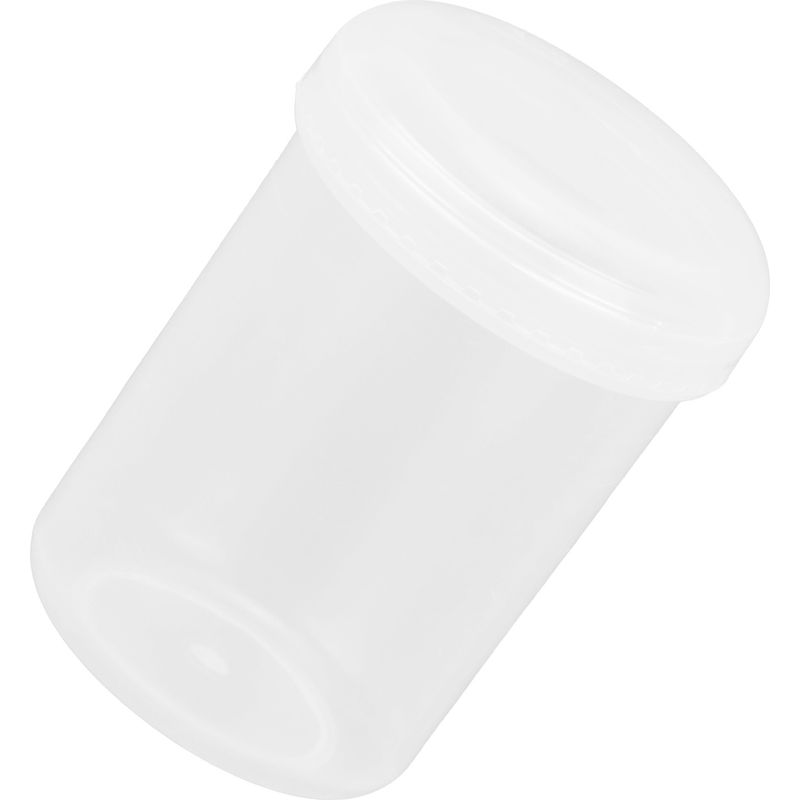 Kleine, Durchsichtige Aufbewahrungsflasche Aus Polypropylen-kunststoff, Ideal Für Reisen, Zur Aufbewahrung Von Strasssteinen Und Kosmetika.