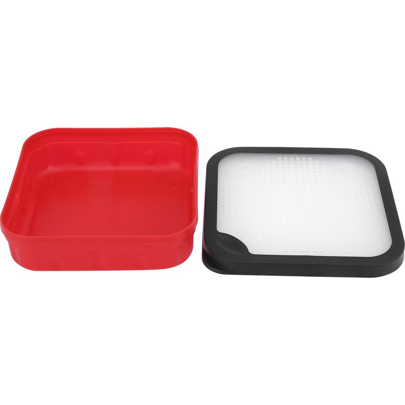 Köderaufbewahrungsbox 170x170x45mm, Praktisch Und Tragbar, Hitzebeständig, Belüftungslöcher, Langlebig Und Verschleißfest.