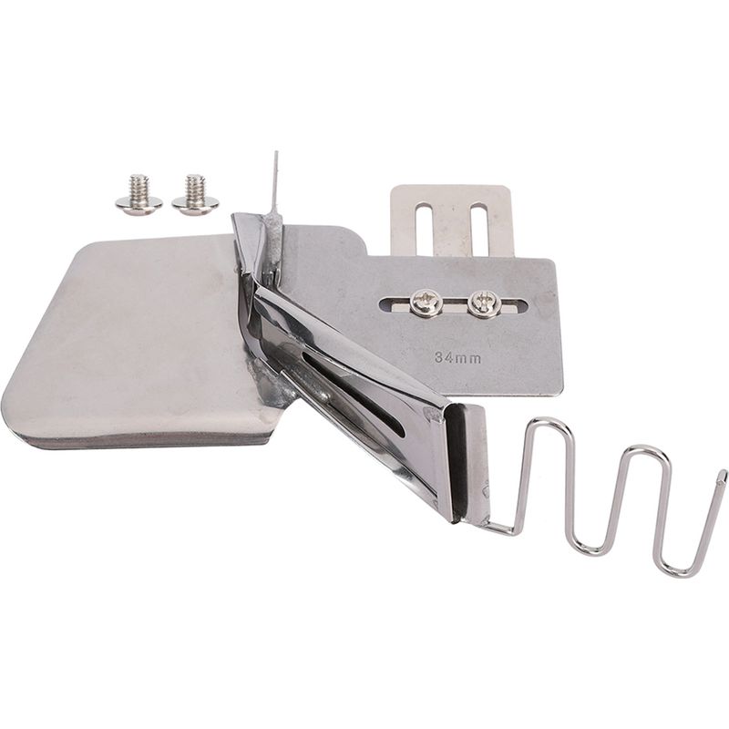 Set Mit 4 Nähmaschinenzubehörteilen: Edelstahl-bandbinder, Faltbar, Korrosionsbeständig, Langlebig (34 Mm)