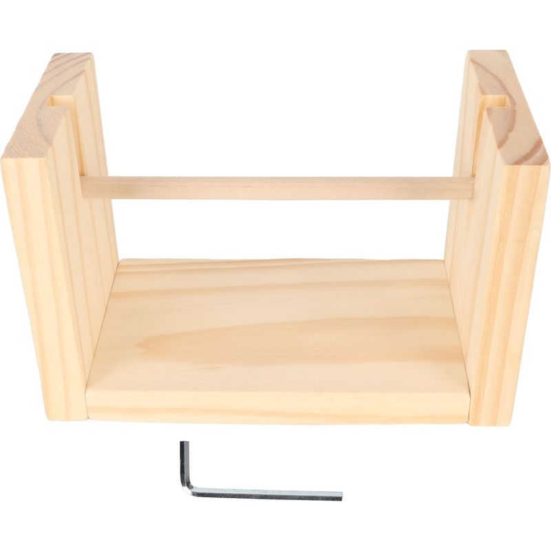 Horizontaler Garnhalter Aus Holz, 20 Cm Spindellänge, Verbesserte Geschwindigkeit, Diy-garnhalter Zum Nähen Und Patchworken