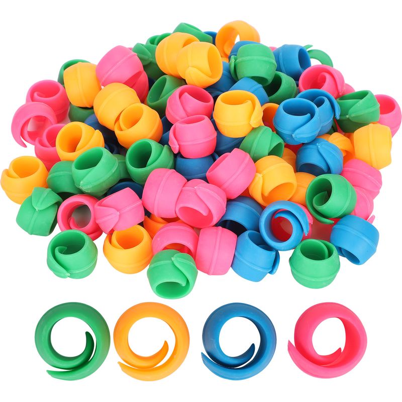 100 Garnrollenclips, Nähgarnclips, Garnrollenorganizer, Näh- Und Bastelbedarf