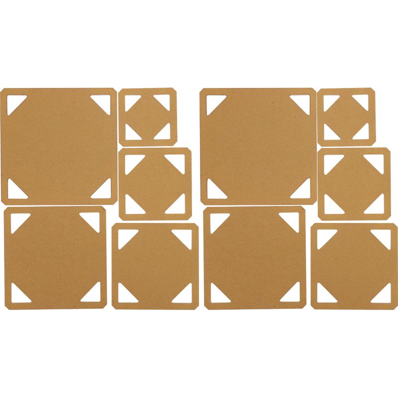 10 Acryl-schablonen Für Patchwork, Quilt-schablone, Diy-patchwork-werkzeug, Nähplatte