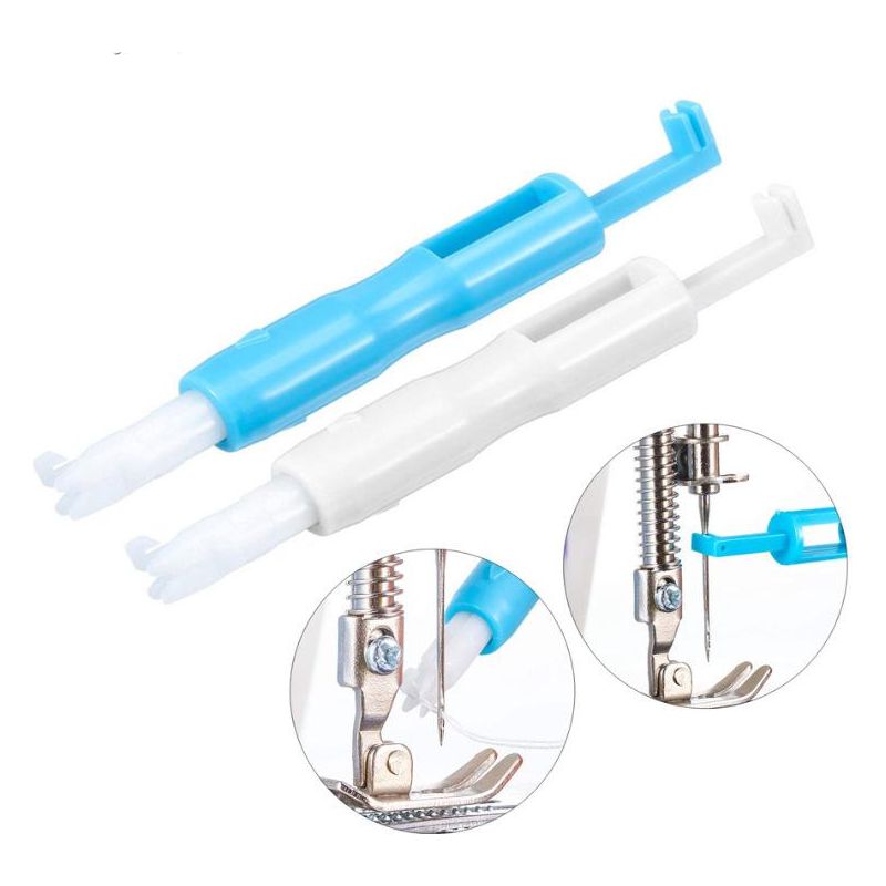Set Mit 6 Nadeleinfädlern Für Nähmaschinen, Blau Und Weiß, Praktisches Nähzubehör Zum Schnellen Einfädeln, Diy-werkzeug, 6 Stück.