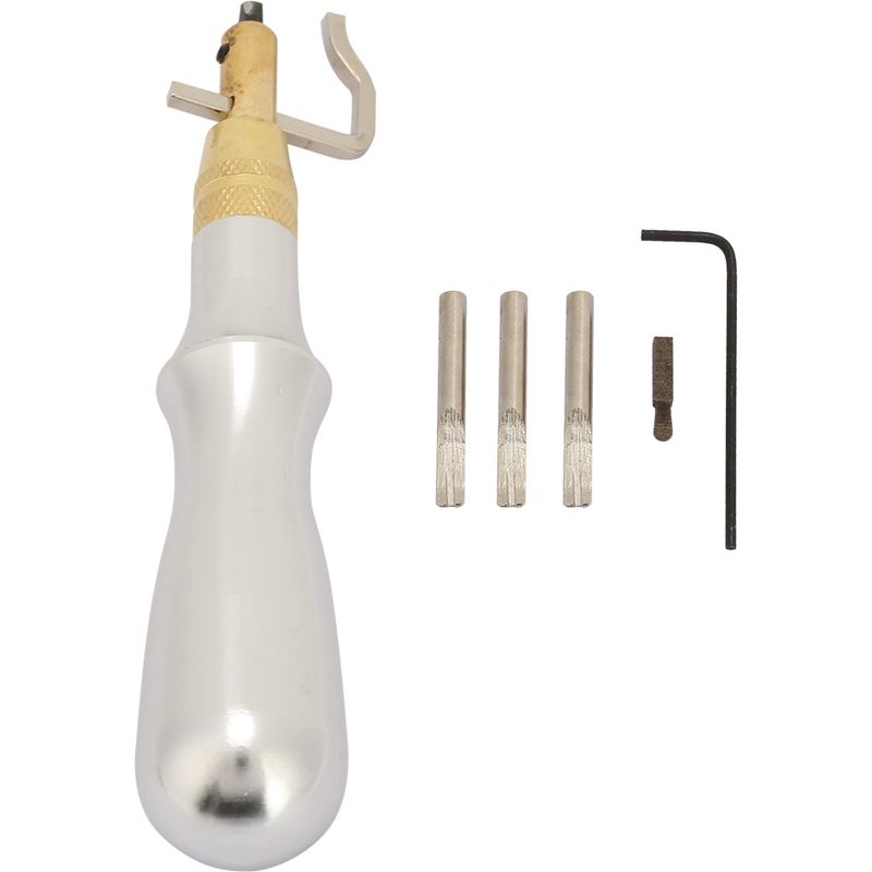 Set Mit 5 Verstellbaren Ledermarkierungswerkzeugen Für Professionelles Diy-nähen