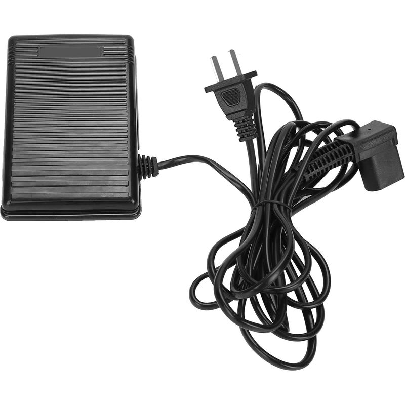 Nähmaschinen-fußpedal, Multifunktionssteuerung, 3-poliger Stecker Mit 2 Meter Kabel (110v Us-stecker)