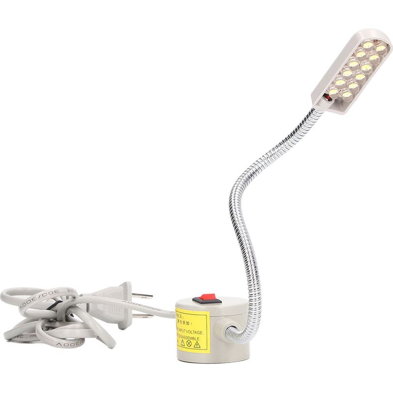 Led-nähmaschinenleuchte, Weiches Licht, Augenschutz, 12 Leds, Starkes Magnetlicht Zum Nähen An Werkbänken, 110–240 V