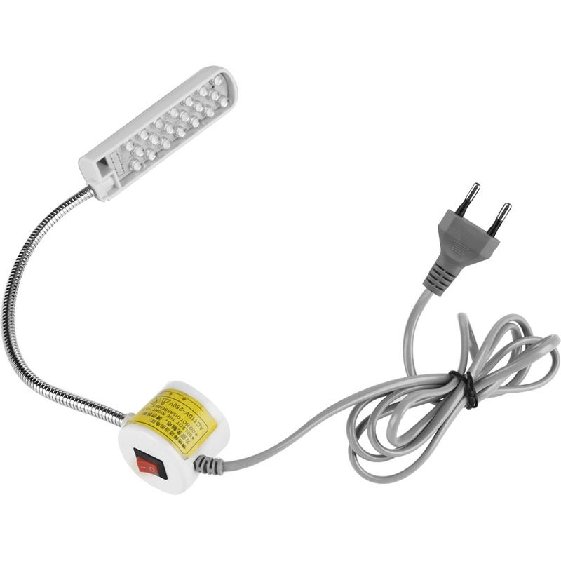 Verstellbare Led-nähmaschinenleuchte Mit Magnetfuß, 110v-250v, Leuchteinheit (12)