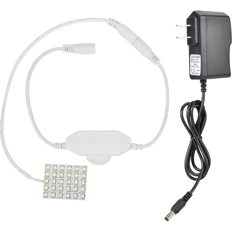 Industrielle Nählampe Mit 30 Leds, Stufenloser Dimmfunktion, Augenschutz, Us-stecker 110–240 V