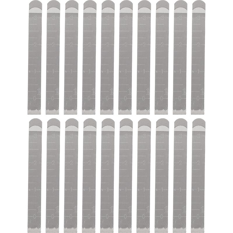 Set Mit 20 Saumclips (7,5 Cm), Metall-befestigungslineal Für Diy-nähprojekte, Markierungszubehör