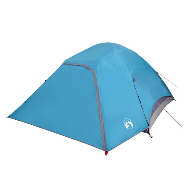 vidaXL Kuppel-Campingzelt 4 Personen Blau Wasserdicht 94720