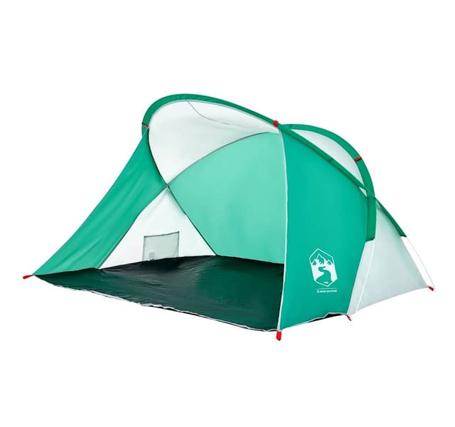 vidaXL Strandzelt 2 Personen Seegrün Pop-Up Wasserdicht 4004159