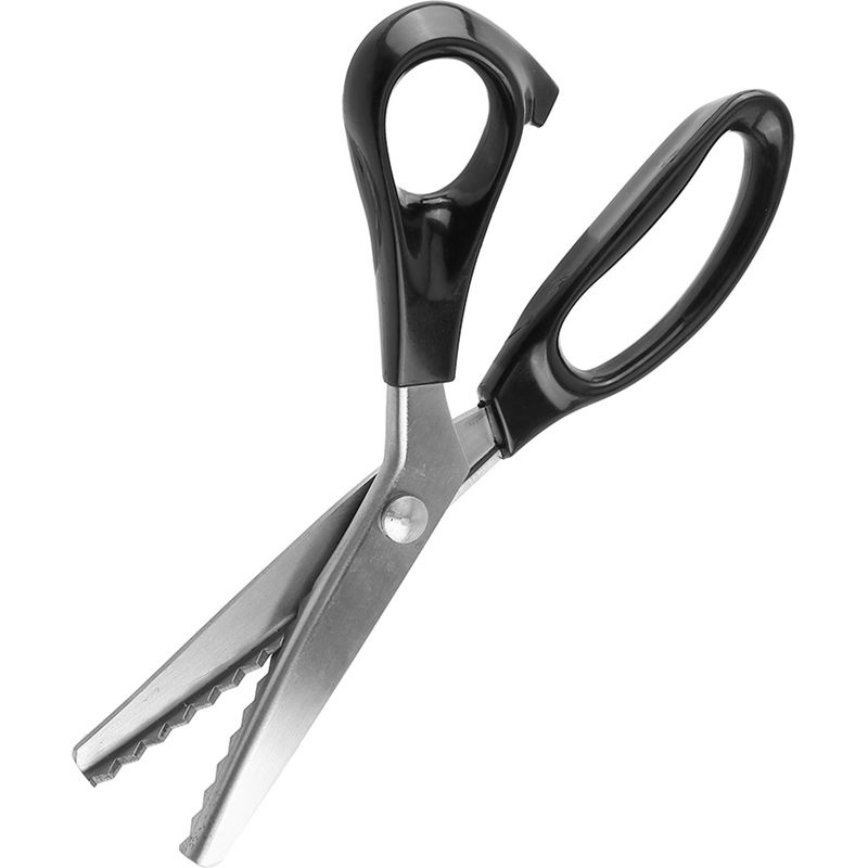 Dreieckige Stoffschere, Mit Wellenschliff, 3, 5, 7 Mm, Klingenpackung