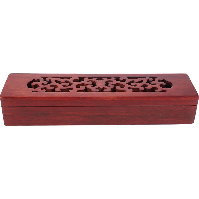 Essstäbchen-set Aus Vietnamesischem Nanmu-holz, Horizontaler Räuchergefäß, Passende Durchbrochene Räucherbox (1)