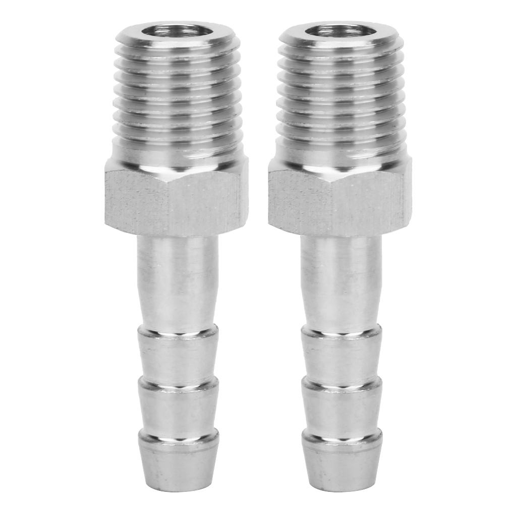X Bspt 1/4" 6 Mm Verschraubungen – Edelstahl Mit Widerhakendichtung Und Schnellkupplung