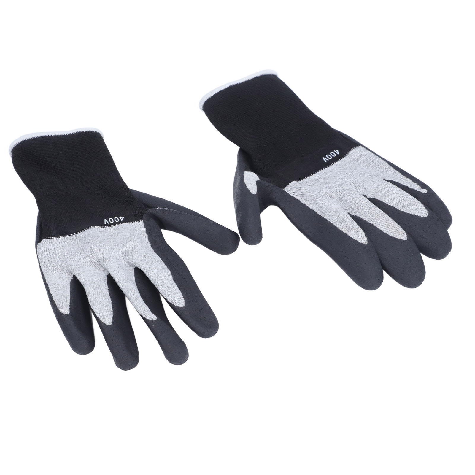 Isolierte 400-v-handschuhe, Größe L – Flammhemmend, Rutschfestes Gummi