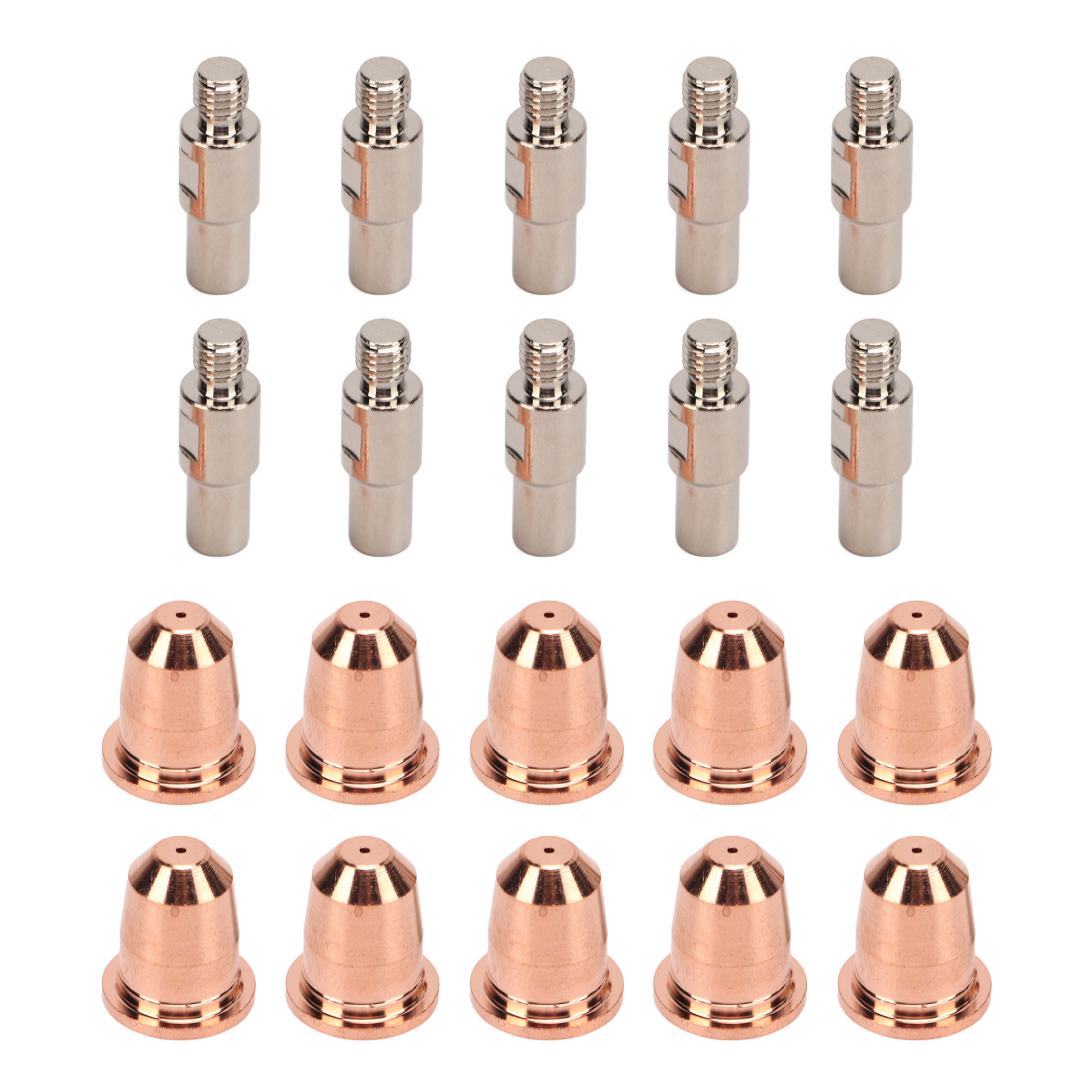 0,03 Zoll Elektrodenspitzendüse, 20 Stück, Plasmadüsen Aus Hochfestem Messing, Becher-set Für Trafimet S45.