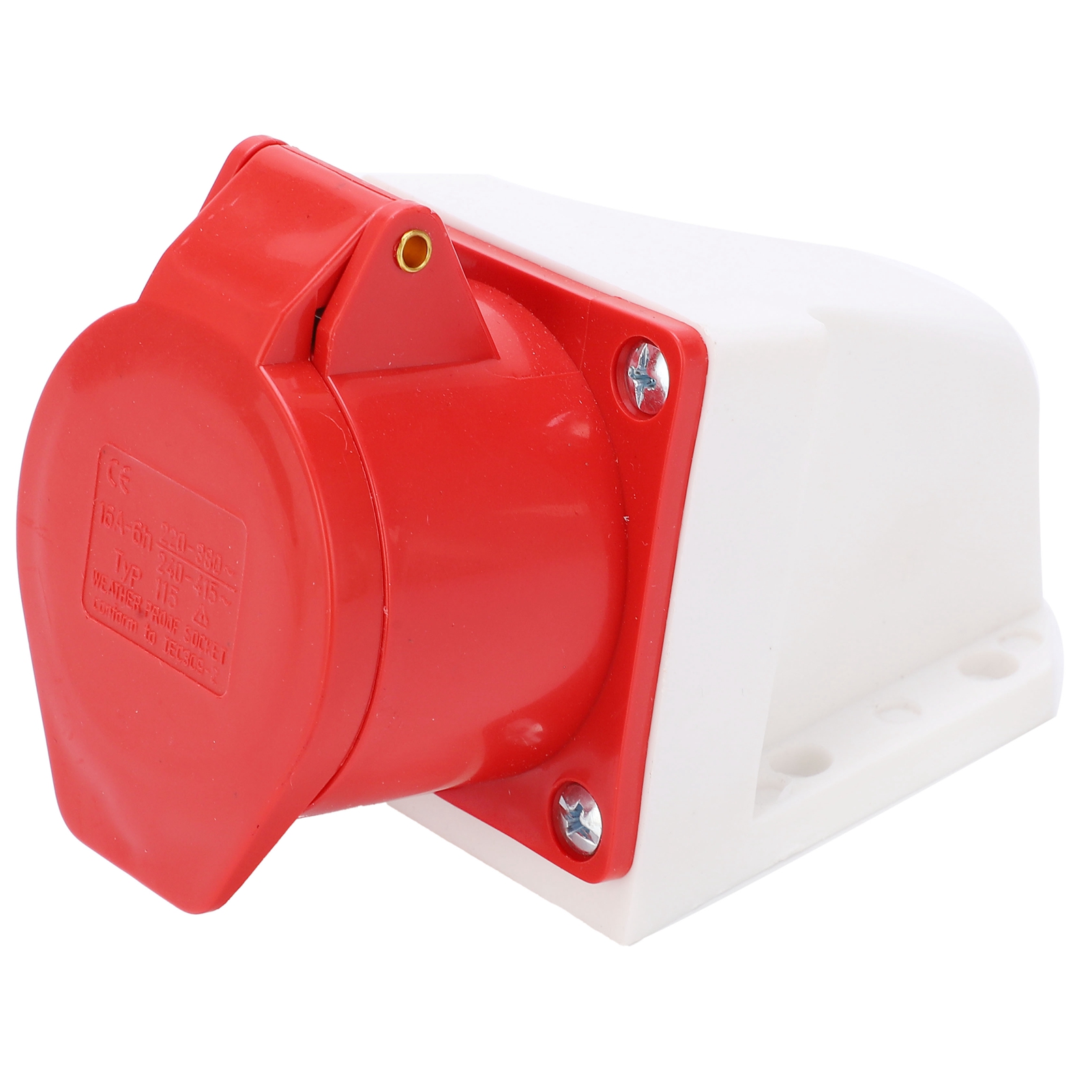 5-polige Industriesteckdose, 16 A – 220–380 V, Wasserdicht Und Explosionsgeschützt