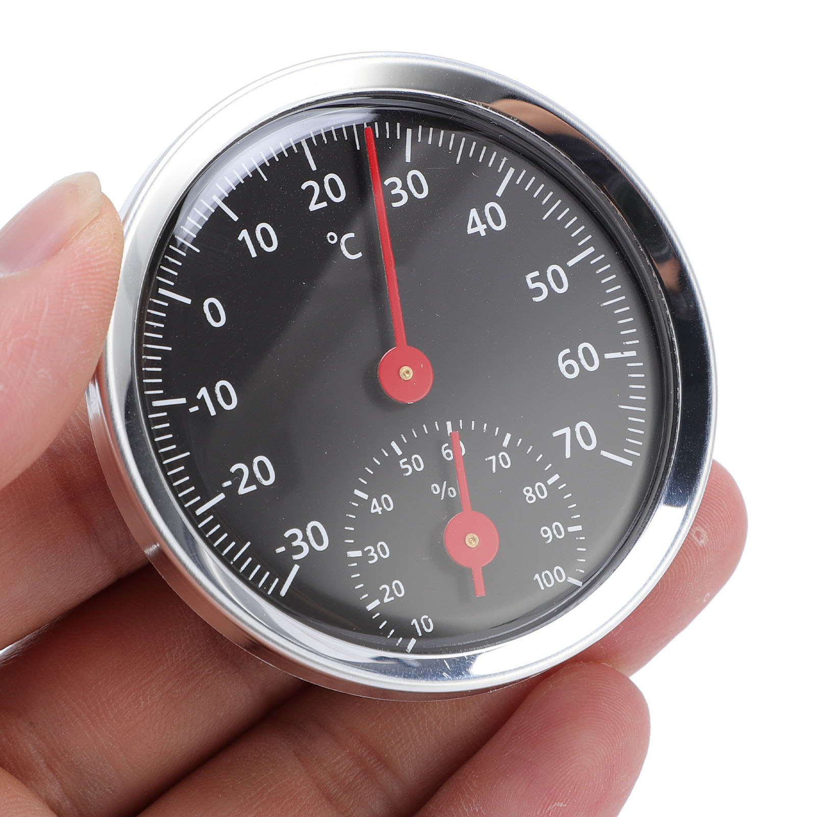 Mechanisches Thermometer/hygrometer – Batterielos Für Den Innenbereich