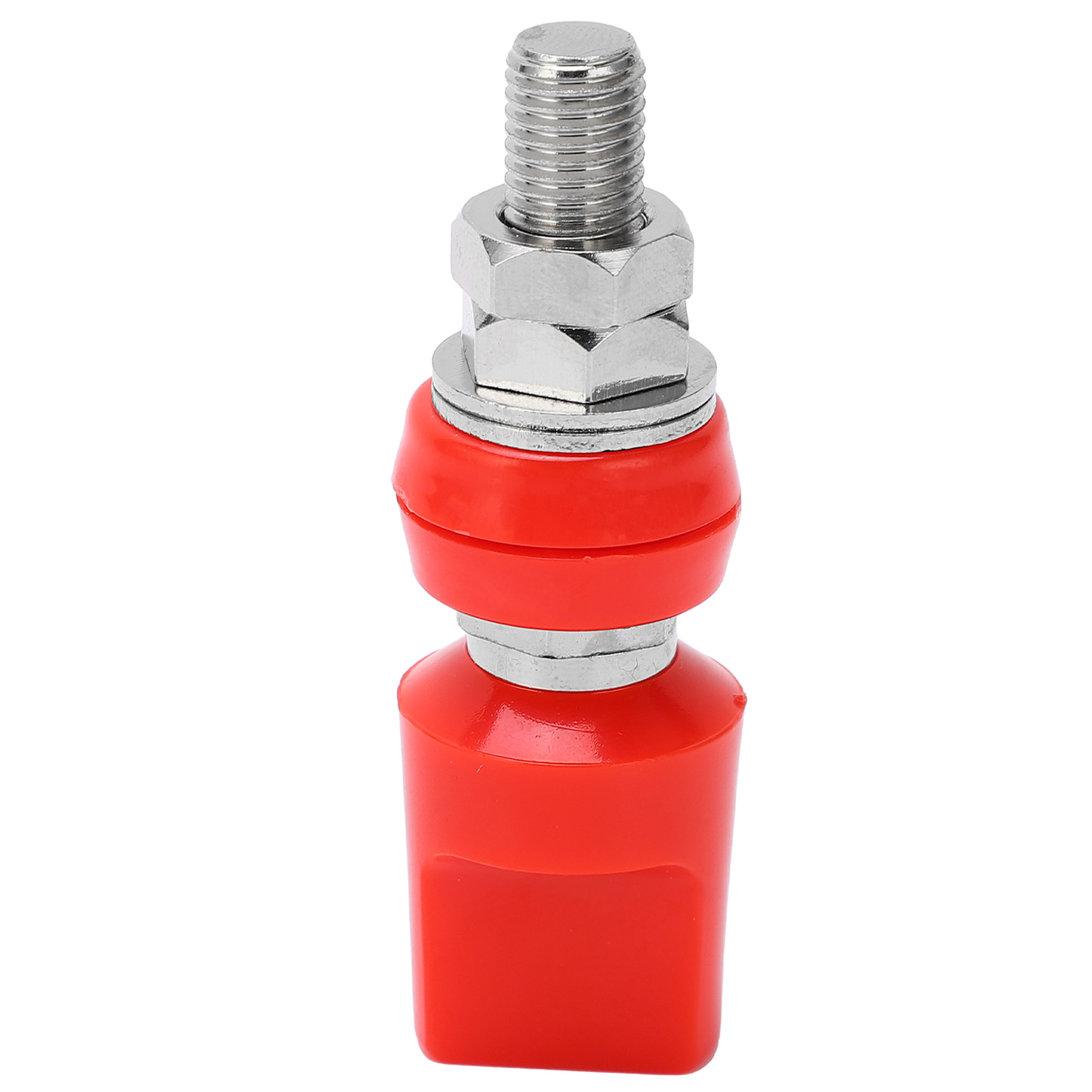 4-mm-mehrzweckklemme, Flache Messingabdeckung, M8 100a Hochstromblock Mit Jackred.