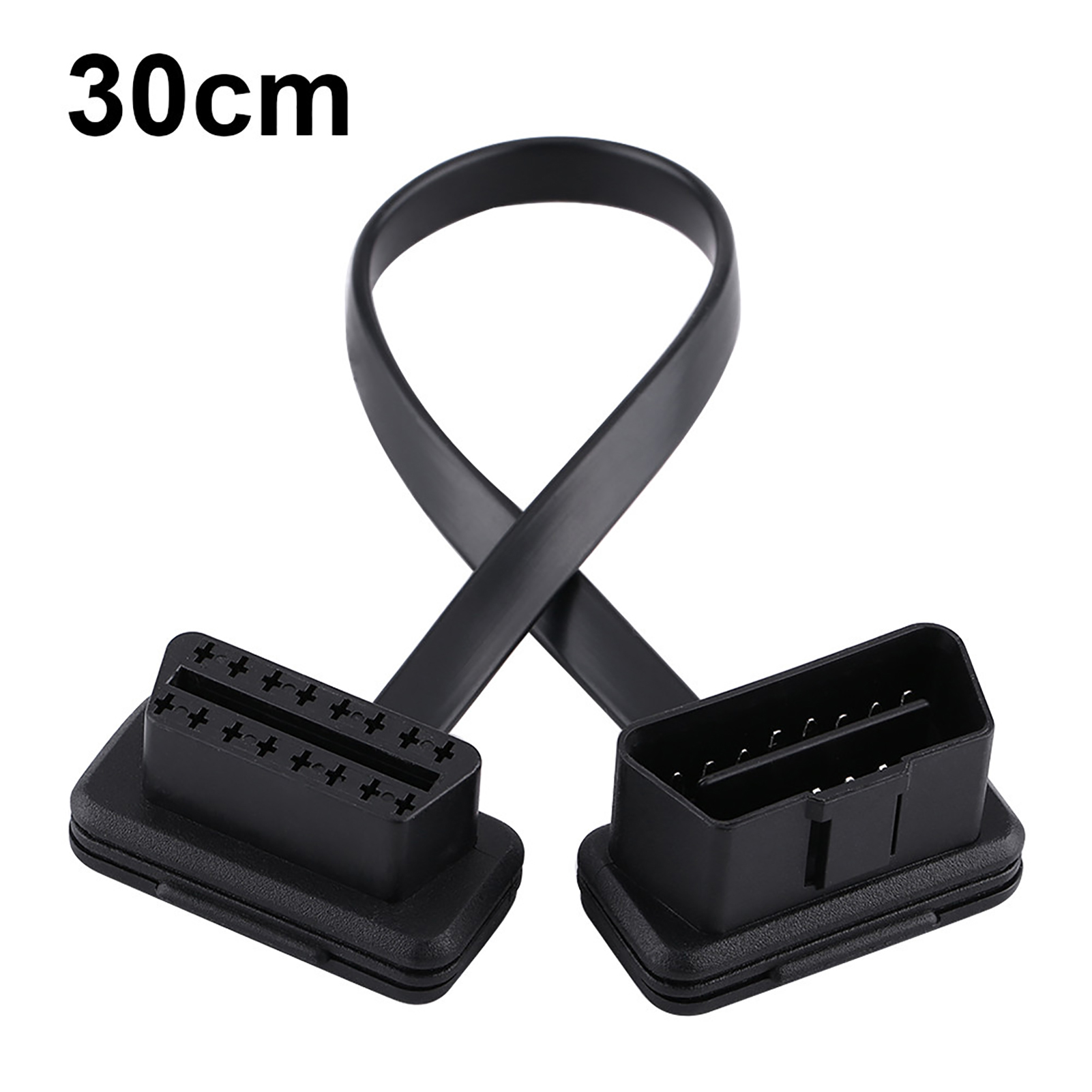 30 Cm Obd2-verlängerungskabel – Diagnoseadapter (stecker/buchse)
