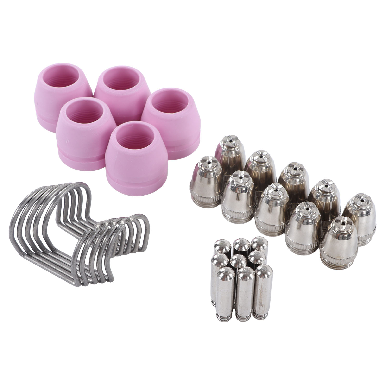 Abs-plasmabrenner-verbrauchsmaterialien, Einfacher Austausch, Elektrodendüsen, Becher-set Für Kleine Gewerbliche Projekte, 30 Stück.