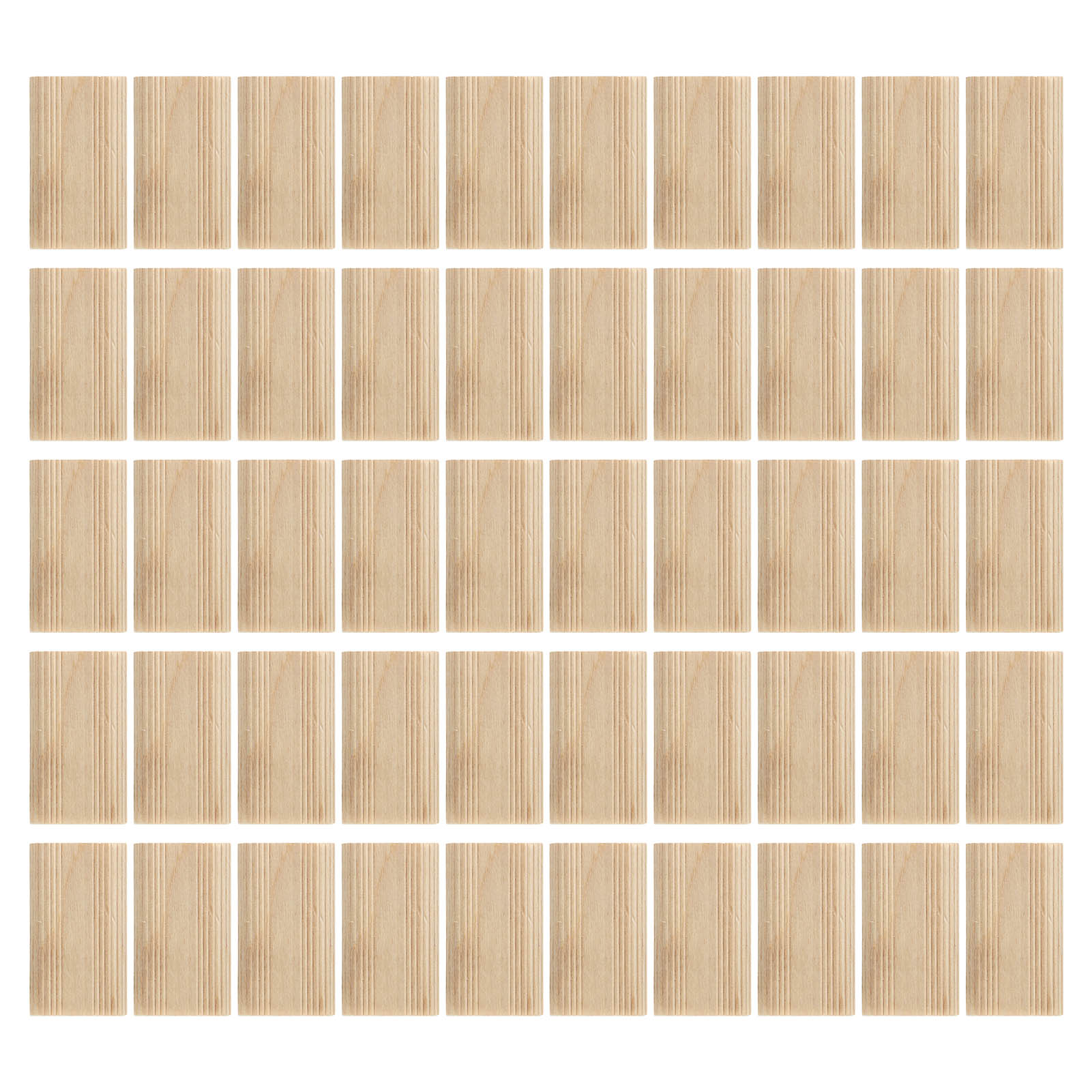 50 Buchenholzzapfen 8x40mm – Domino Für Positionierung Und Montage