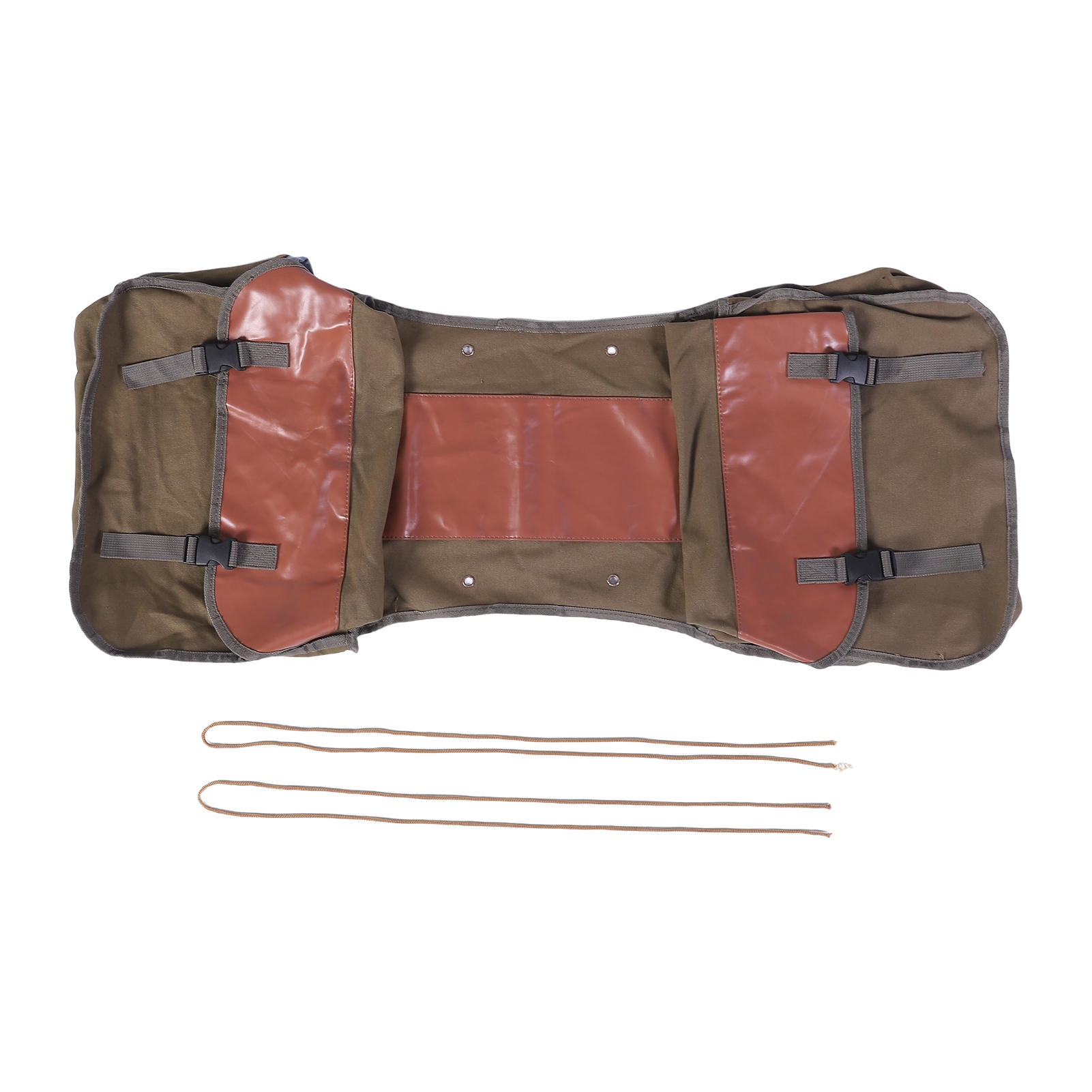 Gepäckträgertasche Für Hinten, 30-35l Verstellbares Fassungsvermögen, 49 Kg Tragkraft, Reflektierende Tasche Aus Canvas Für Lange Fahrten.