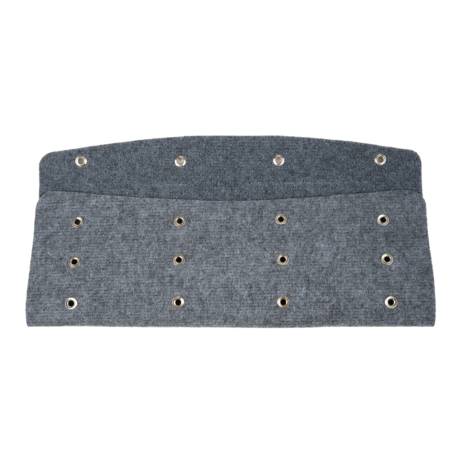 Set Aus 3 Wohnmobil-trittstufenabdeckungen, 50,8 Cm Breit, Für Radiusstufen, Verstellbare Matten Für Treppen Mit Einer Tiefe Von 20,3 Bis 27,9 Cm, Grau.