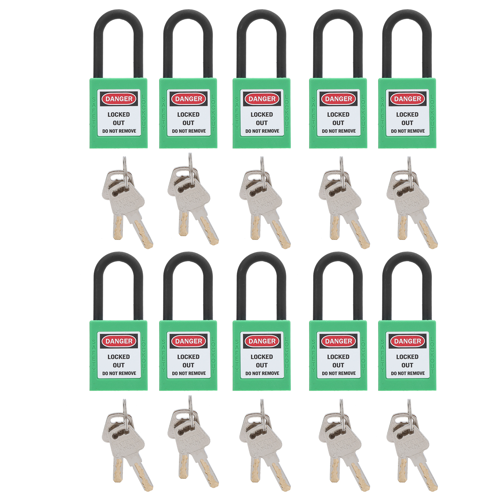 10 Isoliersets À 38 Mm – Staubdicht Für Baustellen/krankenhäuser