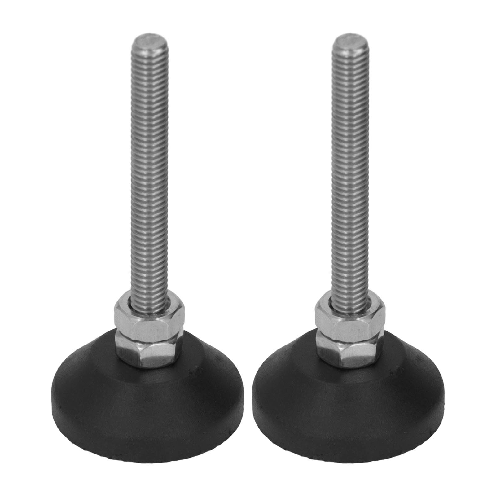 Verstellbare Möbelnivellierfüße – D30xm6x50 Gummi/nylon