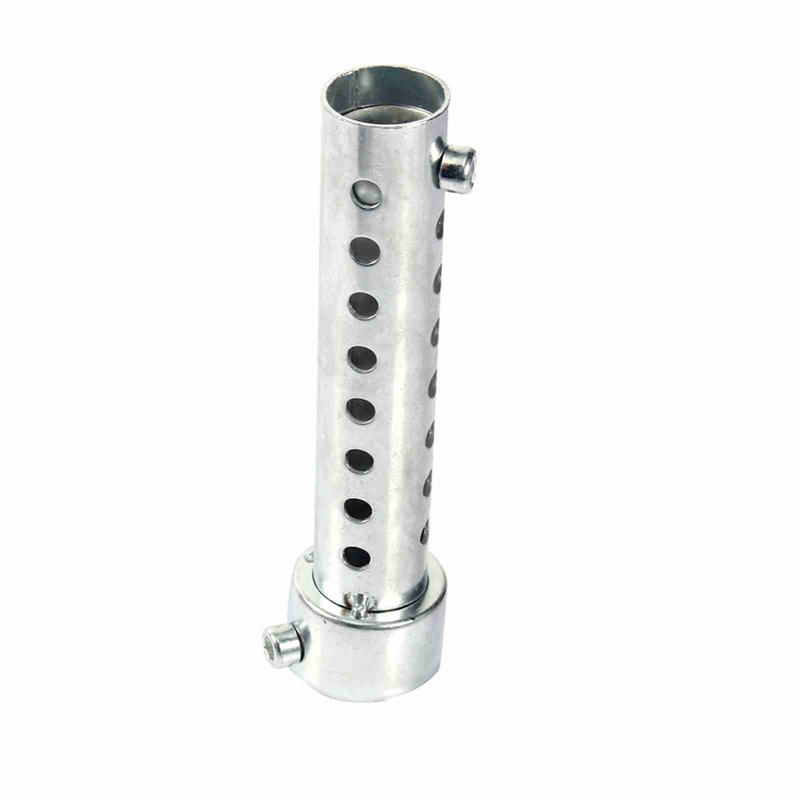 35-mm-motorradauspuff – Silberner Db-killer-schalldämpfer