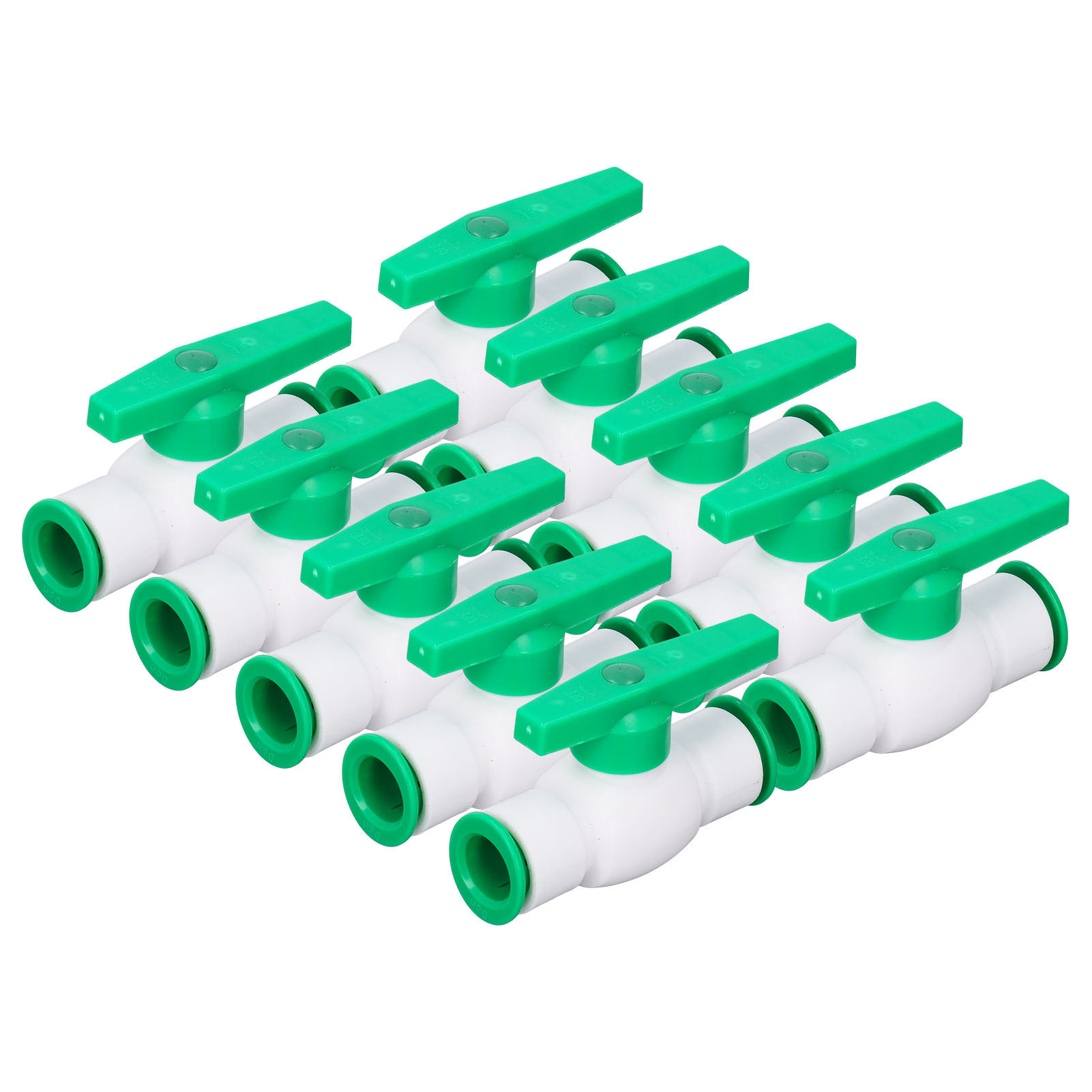 Schnellkupplungs-kugelhahn-anschlussset, 10-teilig, Für Wassersysteme, 20 Mm / 0,79 Zoll.