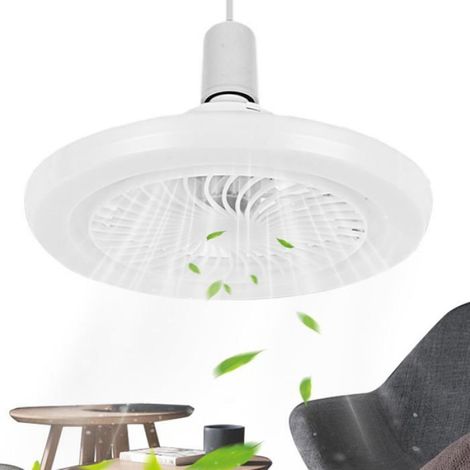 Deckenventilator Mit Licht, Schlanker Deckenventilator, Fernbedienung, 3 Einstellbare Geschwindigkeiten