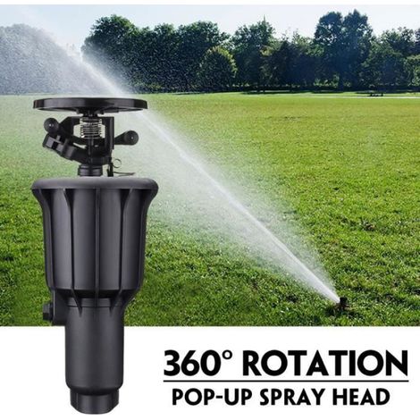 Versenkbarer Gartensprenger Für Gartenschlauch – 360° Drehbarer Sprenger Für Rasen Und Garten