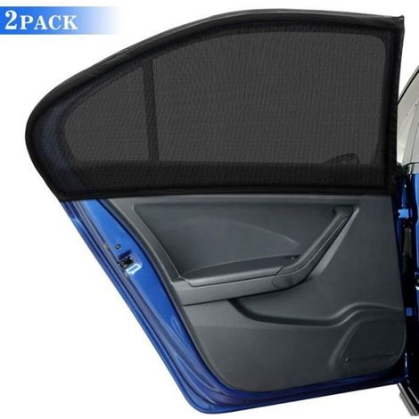 Sonnenschutz Für Babys (2er-pack) – Für Seitenfenster – Doppelfunktion: Sonnenschutz Und Mückenschutz