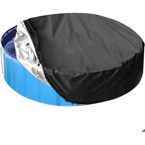 Runde Poolabdeckung, Runde Whirlpoolabdeckung, Wasserdicht, Staubdicht, Schutzplane, Passende Schutzhülle