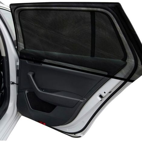 Sonnenschutzblenden Für Autofenster, 2er-set, Aus Atmungsaktivem, Dehnbarem Netzgewebe, Für Babys/camping, Uv-schutz