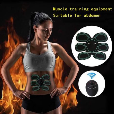 Elektrischer Fitness-bauchmuskelstimulator, Trainingsgerät Zur Gewichtsreduktion, Schlankheitsaufkleber