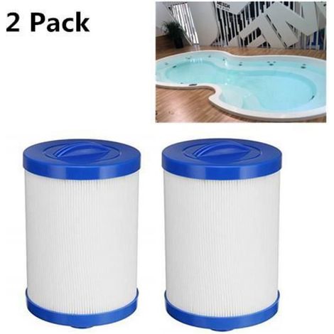 2 Stück Dicke Papierfilterkartuschen Für Babybecken, Kinderbadewannen, Whirlpools Und Jacuzzis (205 X 150 Mm)