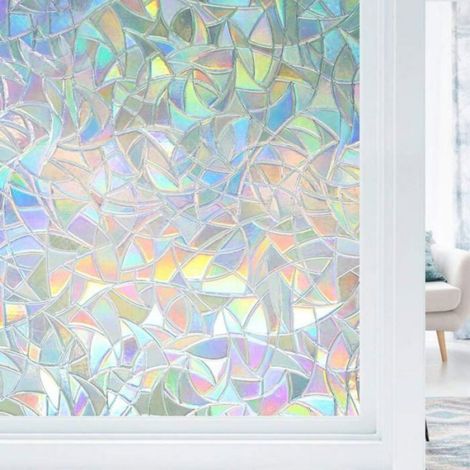 Statische Fensterfolie, Sichtschutzfolie, Ideal Für Büros Und Wohnungen, 45 X 200 Cm, Lebensmittelechtes Papier