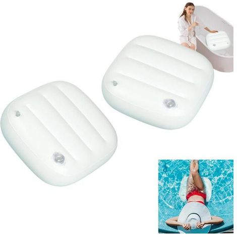 Spa-kissen – Gewichtetes Spa-sitzkissen – Tragbares Sitzkissen Für Badewanne, Spa, Außenbadewanne, Schwimmbad (2 Stück)